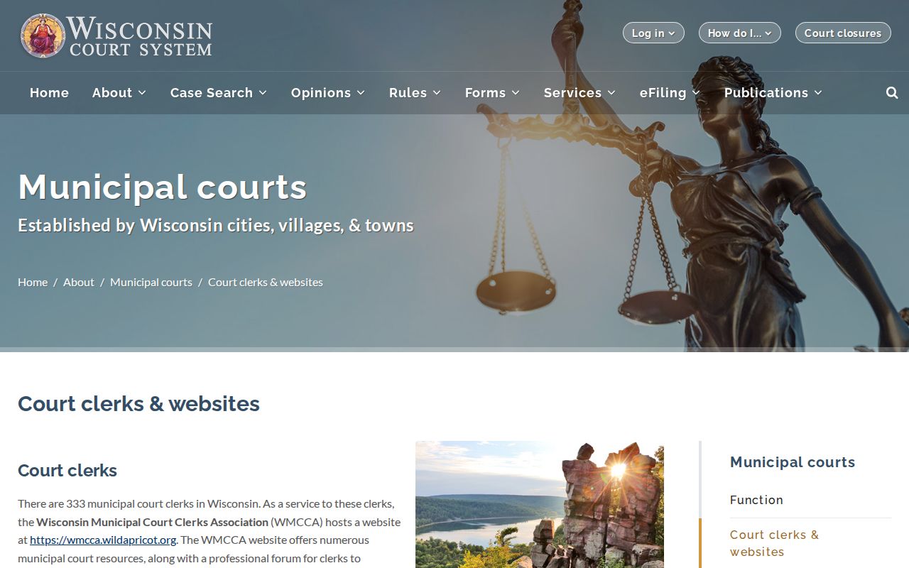 Price County criminal docket municipal court directory